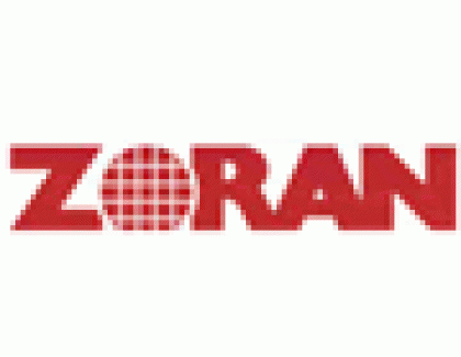 Zoran Delivers New DVD Recorder System-On-A-Chip