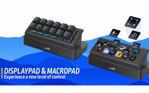 MOUNTAIN launches DisplayPad and MacroPad Streaming and Content Creation Controllers