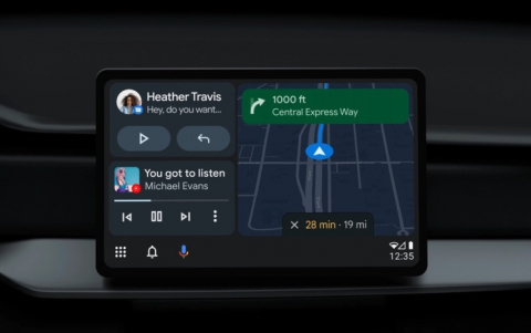 A brand-new look for Android Auto