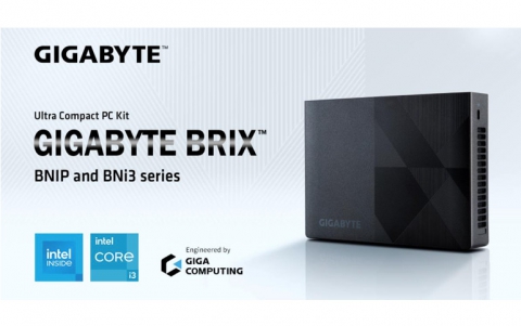 Giga Computing Releases All New Ultra-Compact GIGABYTE BRIX Mini PCs with Intel N-series Inside