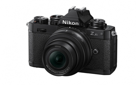 Nikon releases a new black version of the Z fc APS-C size mirrorless camera