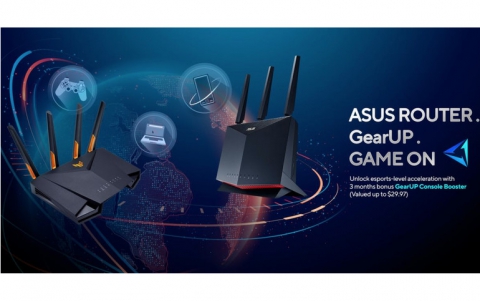 ASUS Unveils GearUP Console Booster Bundle for Selected Routers in APAC