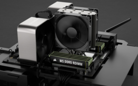 CORSAIR enters the DDR5 Workstation Market with the release of WS DDR5 RDIMM ECC memory kits