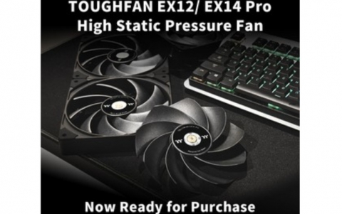 Thermaltake Debuts TOUGHFAN EX12/14 Pro with Upgraded Magnetic Force Connection