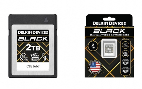 Delkin Adds VPG400 to BLACK CFexpress 4.0 Line
