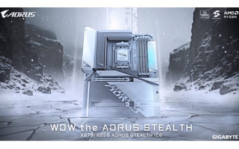 Gigabyte announces X870 and B850 AORUS STEALTH ICE