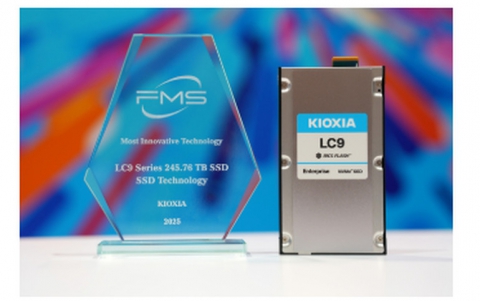 KIOXIA LC9 Series 245.76 TB Enterprise SSD with Innovative 32-die Stack Memory Named ‘Best of Show’ at FMS