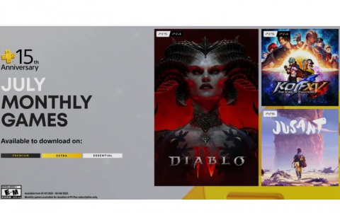 PlayStation Plus Monthly Games for July 2025