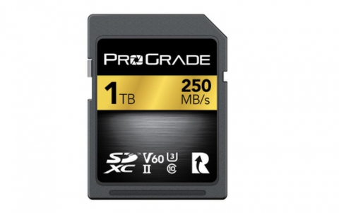 Prograde Digital Announces a Higher Capacity SDXC UHS-II V60 1TB Memory Card