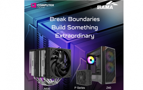 SAMA Unveils 26 Cutting-Edge Gaming PC Cases, Power Supplies, and Cooling Systems at COMPUTEX 2025
