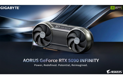 GIGABYTE Launches AORUS GeForce RTX 5090 INFINITY Graphics Card