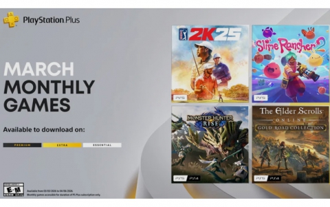 PlayStation Plus Monthly Games for March 2026