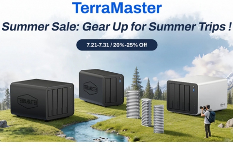 TerraMaster Offers up to 25% Off on Selected NAS & DAS