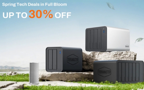 TerraMaster Spring Sale Up to 30% Off NAS & DAS Storage