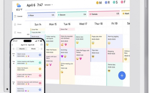 Dragon Touch Digital Calendar