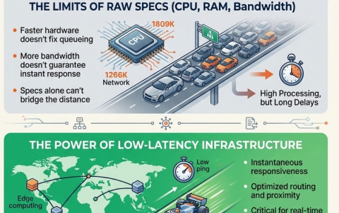Why Low-Latency Infrastructure Matters More Than Raw Specs