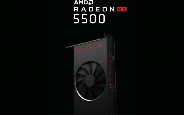 AMD Radeon RX 5500 Positioned for 1080P Gaming
