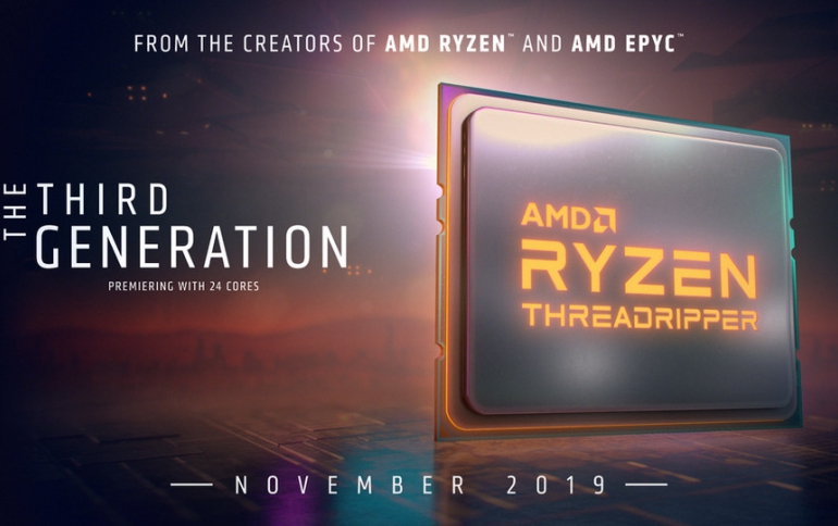 AMD Ryzen 9 3950X Coming In November With Threadripper 3000