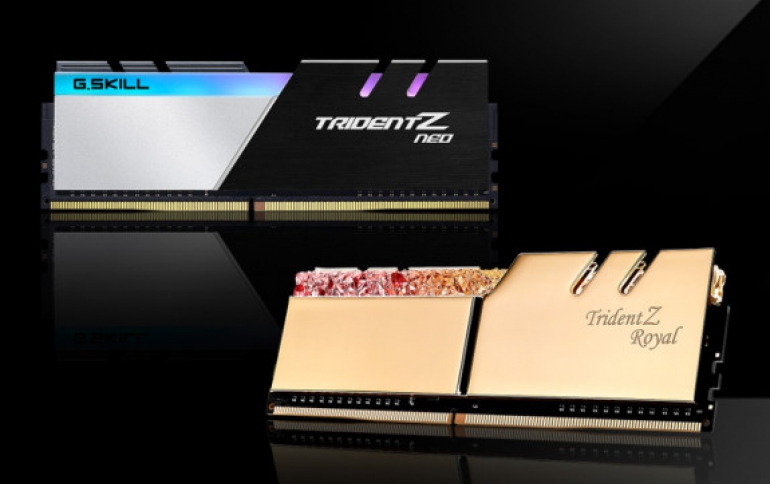 G.SKILL Announces New High-Performance DDR4 Memory Kits for HEDT Platforms