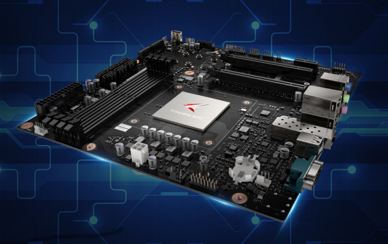 Huawei Unveils PC Motherboard for Kunpeng 920 ARMv8 Processors