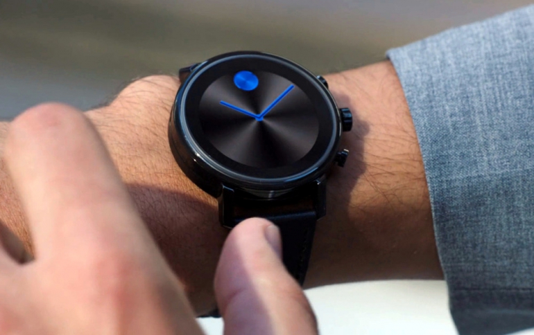 Movado Connect 2.0 Smartwatch Features a Heart Rate Monitor
