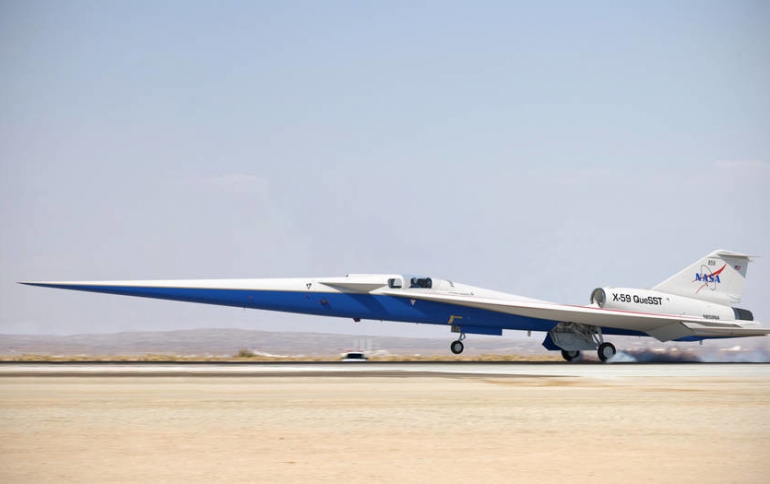 NASA's X-59 Quiet Supersonic Research Aircraft Cleared for Final Assembly