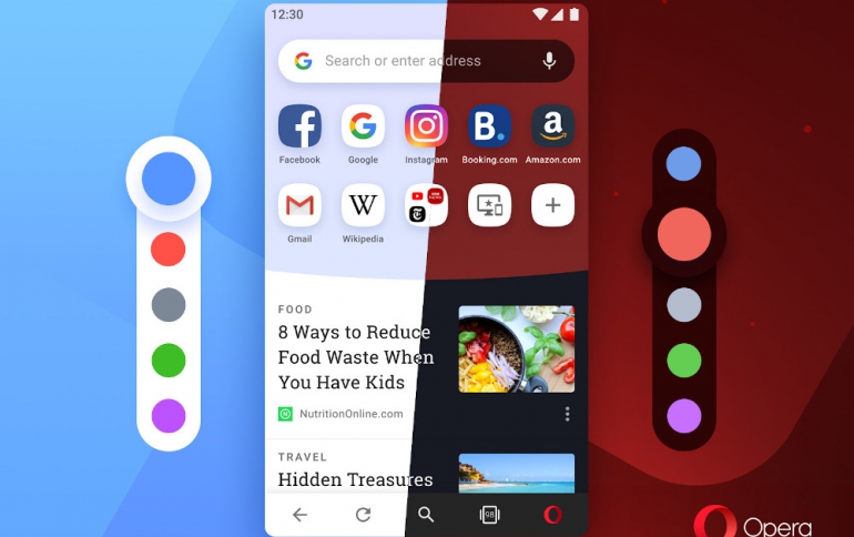 Opera Browser for Android Offers Ten New Colors to Choose From, Supports Bitcoin