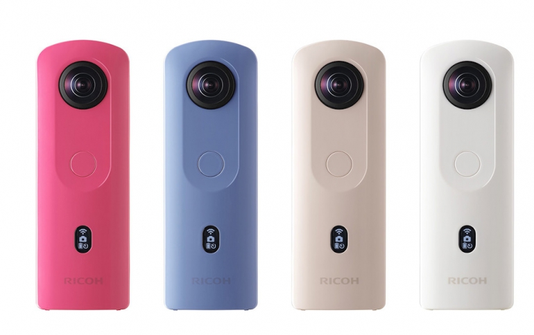 RICOH THETA SC2 Camera Can shoot 360-degree Spherical Images in a Single Shot