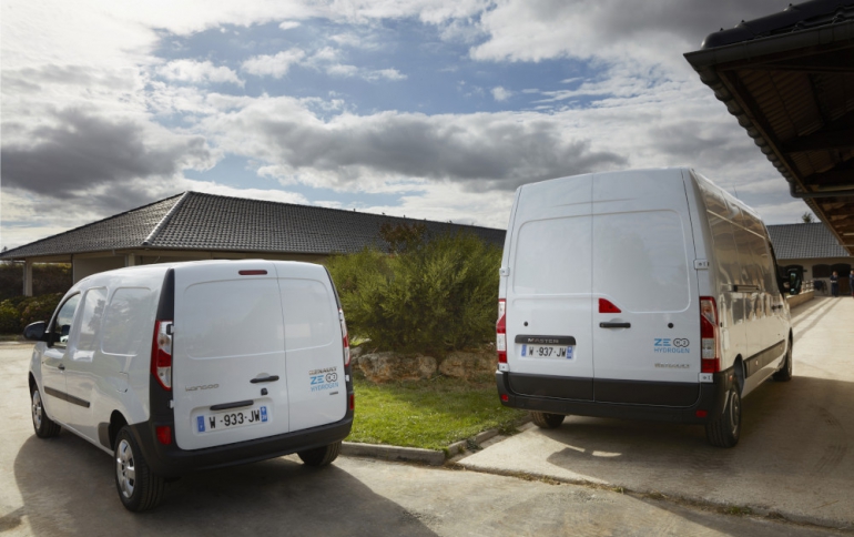Groupe Renault Introduces Hydrogen Delivery Vans