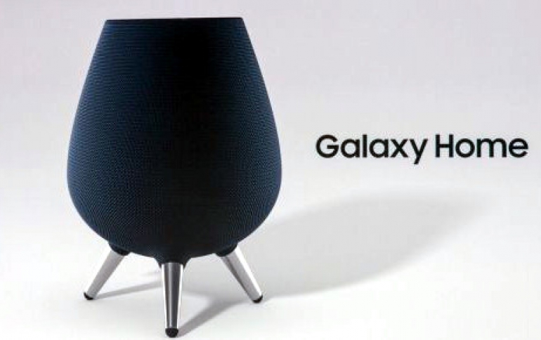 Samsung Showcases the Galaxy Home Mini AI Speaker