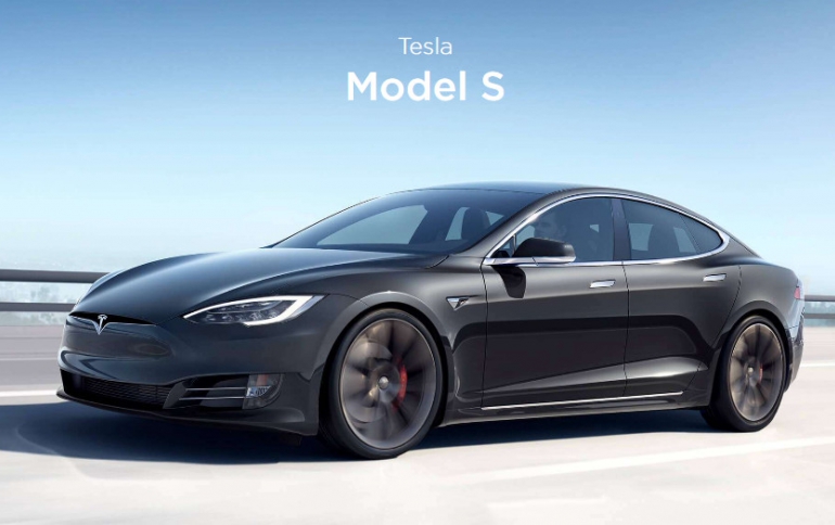 Tesla Tests Model S With a Faster ‘Plaid’ Powertrain