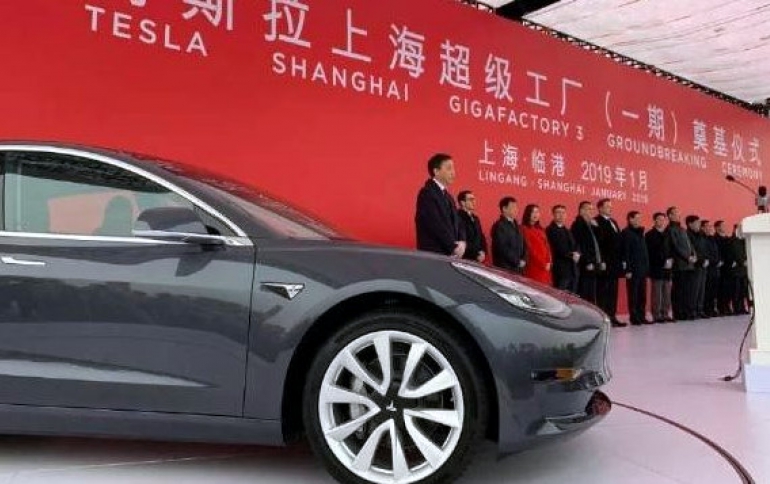 China Approves Tesla's Manufacturing Plan
