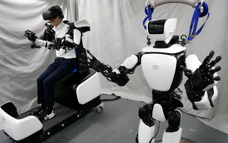 Toyota Showcases Improved T-HR3 Humanoid Robot