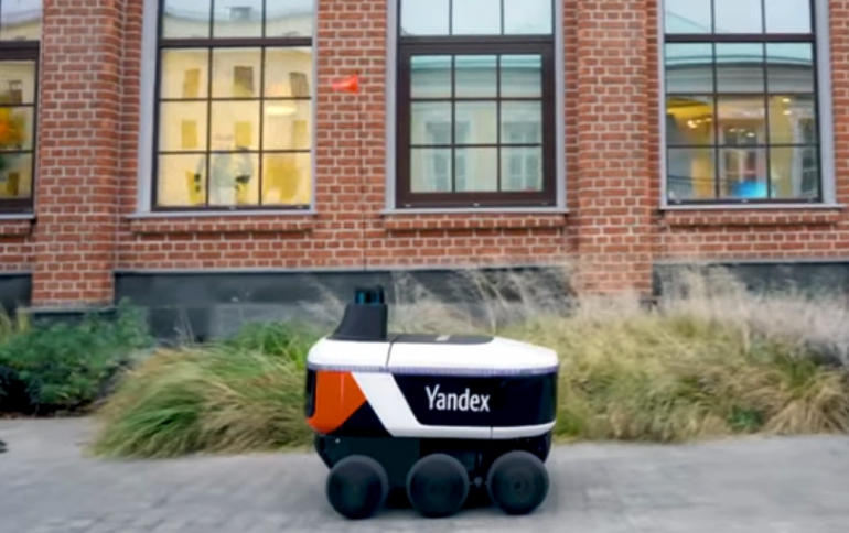 Yandex Starts Testing Autonomous Delivery Robot