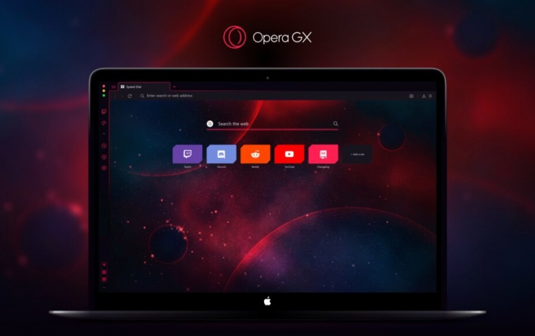 Opera Brings Opera GX Gaming Browser to macOS
