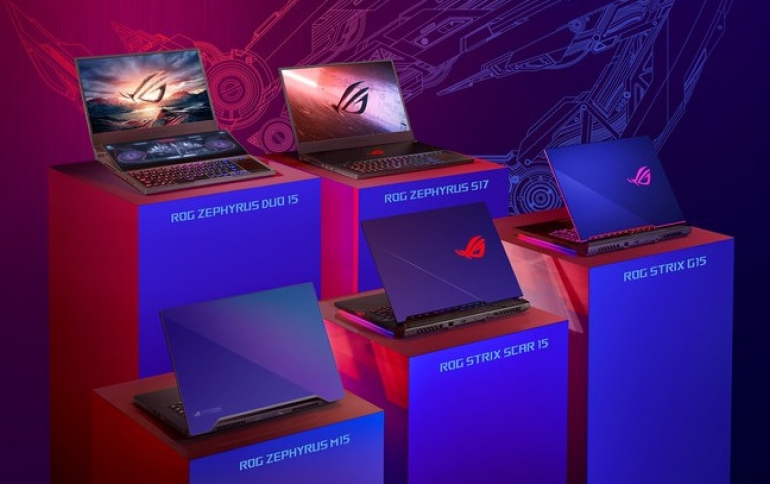 ASUS Republic of Gamers Announces New Gaming Laptop Lineup