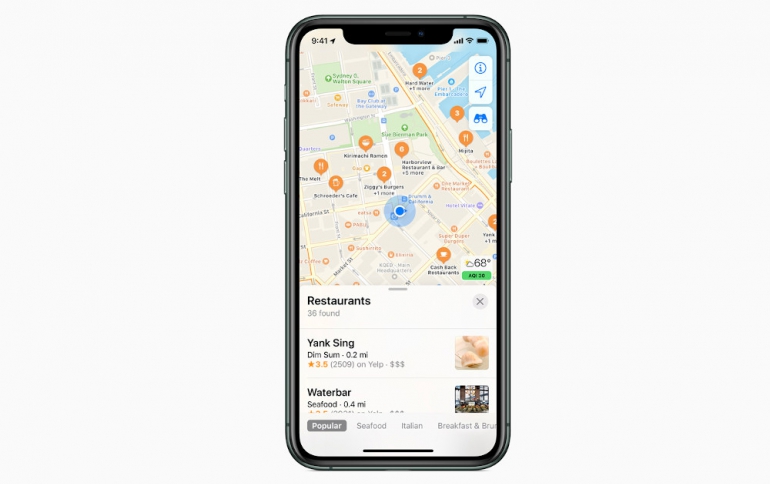 Apple Redesigns the Maps App