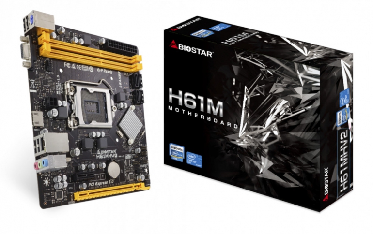 BIOSTAR Launches A Reboot of The H61 Series Motherboards
