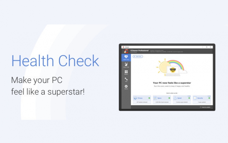 CCleaner Introduces New Health Check Option