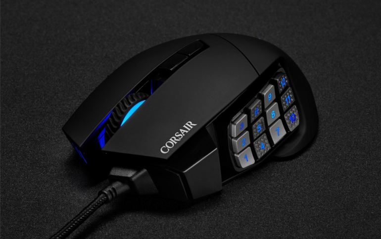 CORSAIR Releases SCIMITAR RGB ELITE MOBA/MMO Gaming Mouse and MM500 3XL Mouse Pad
