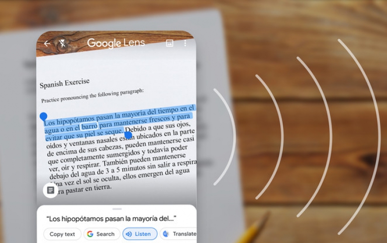 Google Lens Get More productivity Features