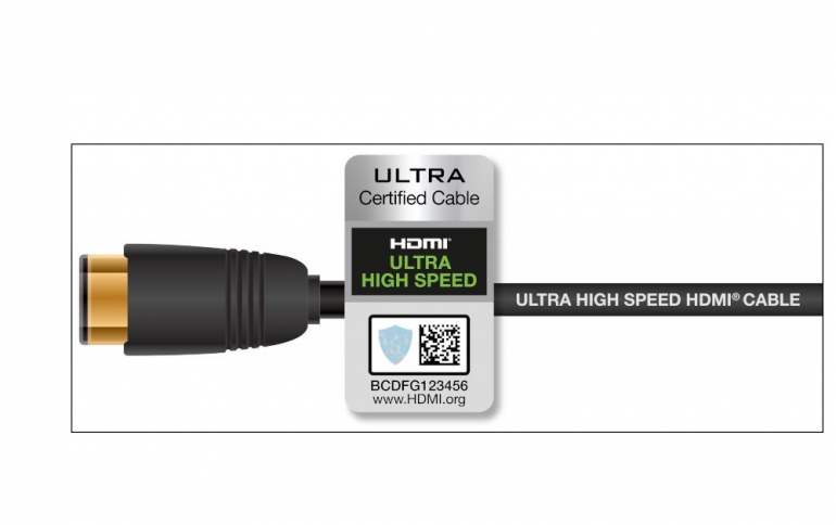 New Ultra High Speed HDMI Cable Certification Program Assures Support For All HDMI 2.1 Features Including 8K
