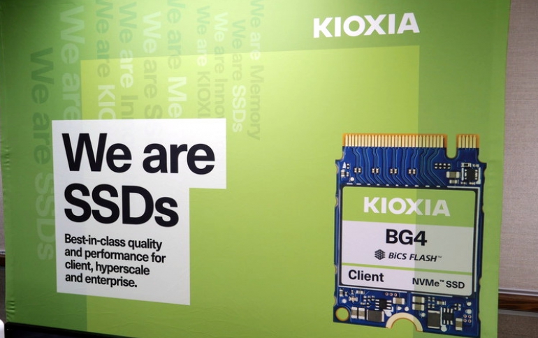 Kioxia's New SSD and Memory Cards Coming in April