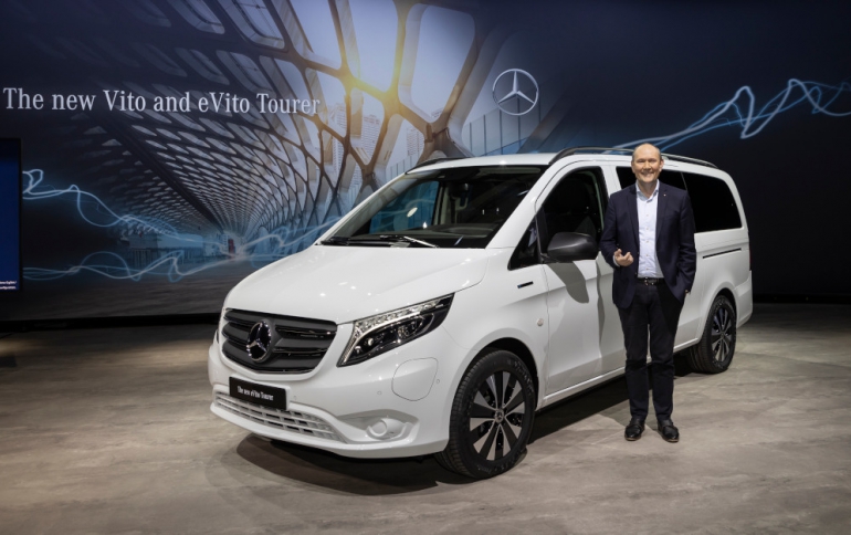 Mercedes-Benz Unveils The New eVito Tourer Van