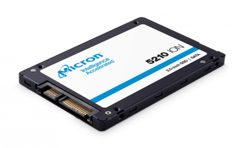 Micron Releases The 5210 ION QLC Solid-State Drive For Data Center Hard Disk Drive Displacement