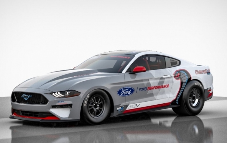 Ford Introduces All-Electric Mustang Cobra Jet 1400 Dragster Prototype