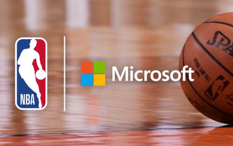 NBA Announces Multiyear Partnership With Microsoft 