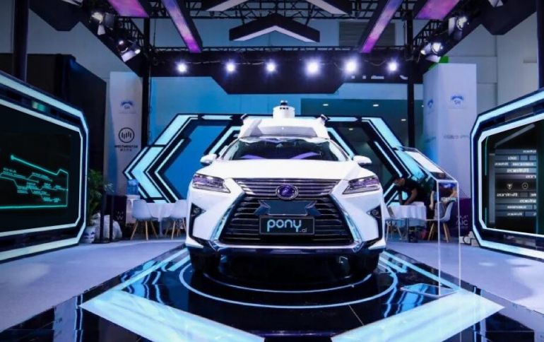 Autonomous Driving Startup Pony.ai Raises $400 Million from Toyota