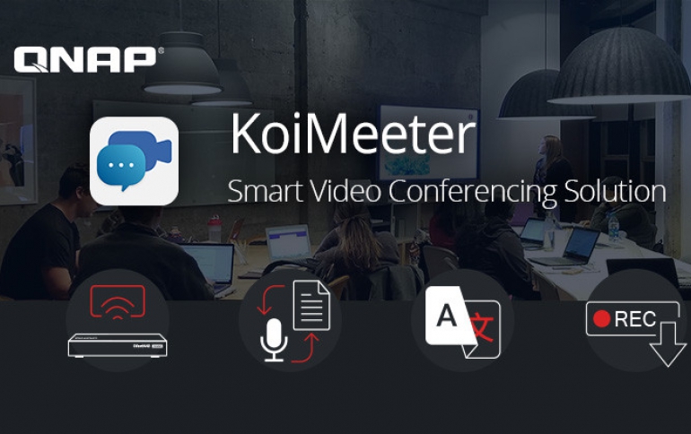 QNAP's KoiMeeter Smart Video Conferencing Solution Features Wireless Presentation, Real-time Transcription and Translation