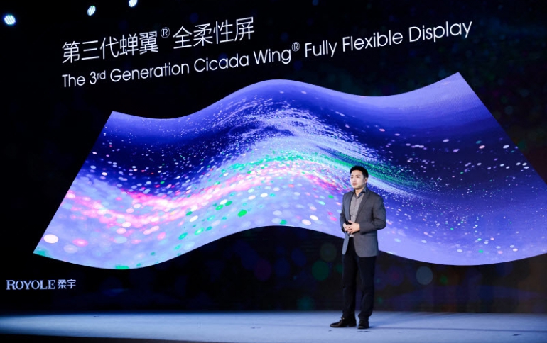 Royole Introduces  The 3rd Generation Cicada Wing Fully Flexible Display, Foldable Smartphone Partner, and the FlexPai 2